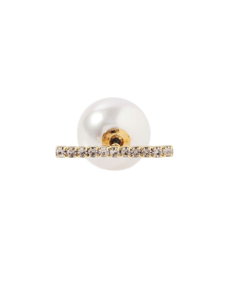 YECCA VECCA「2wayパールバーピアス」|ピアス|