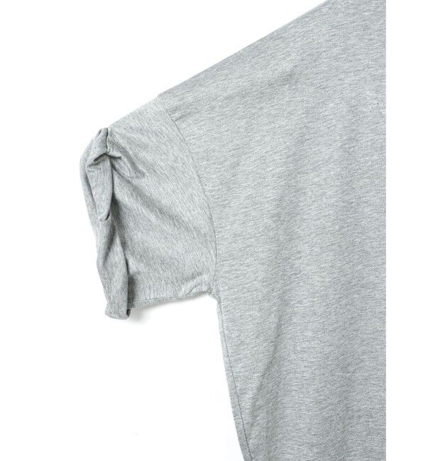 mizuiro ind「mizuiro ind ロールアップスリーブワイドT」|Tシャツ・カットソー|