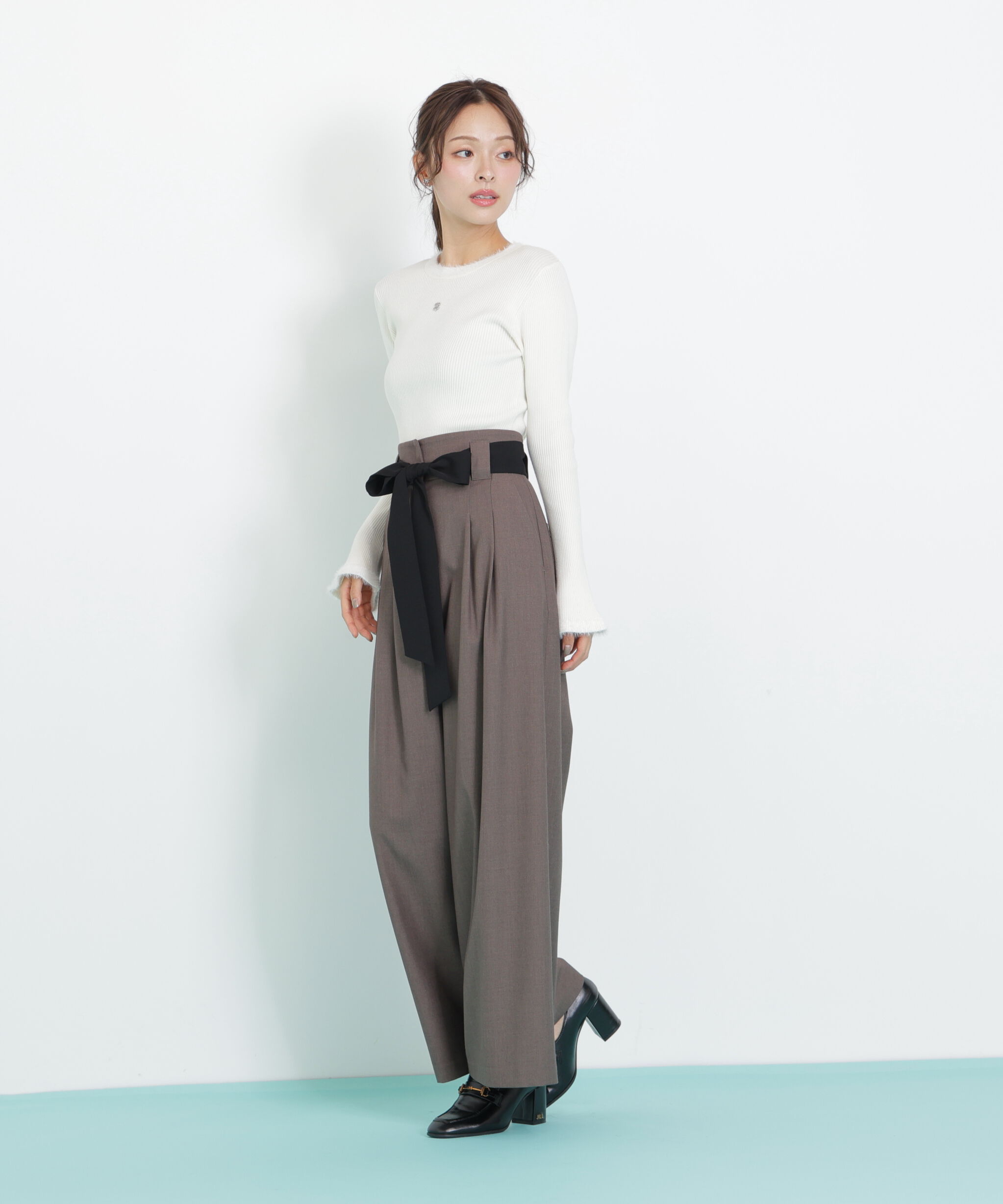  「ビッグリボンワイドパンツ」|その他|