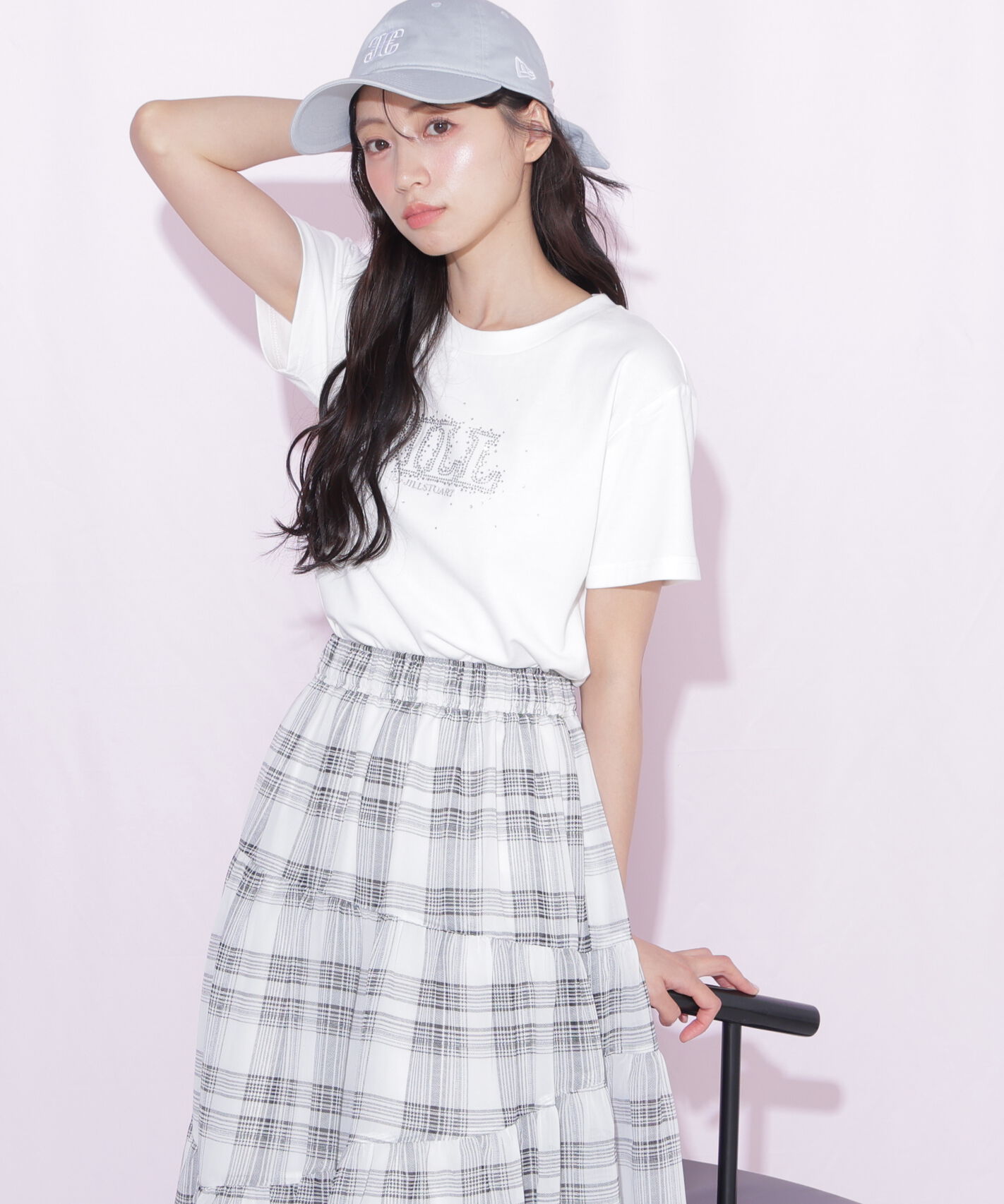  「グラデーションストーンロゴTシャツ」|Tシャツ・カットソー|ホワイト