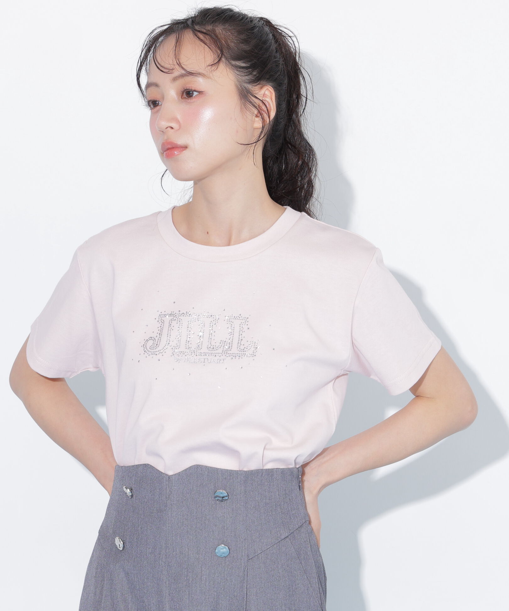 「グラデーションストーンロゴTシャツ」|Tシャツ・カットソー|