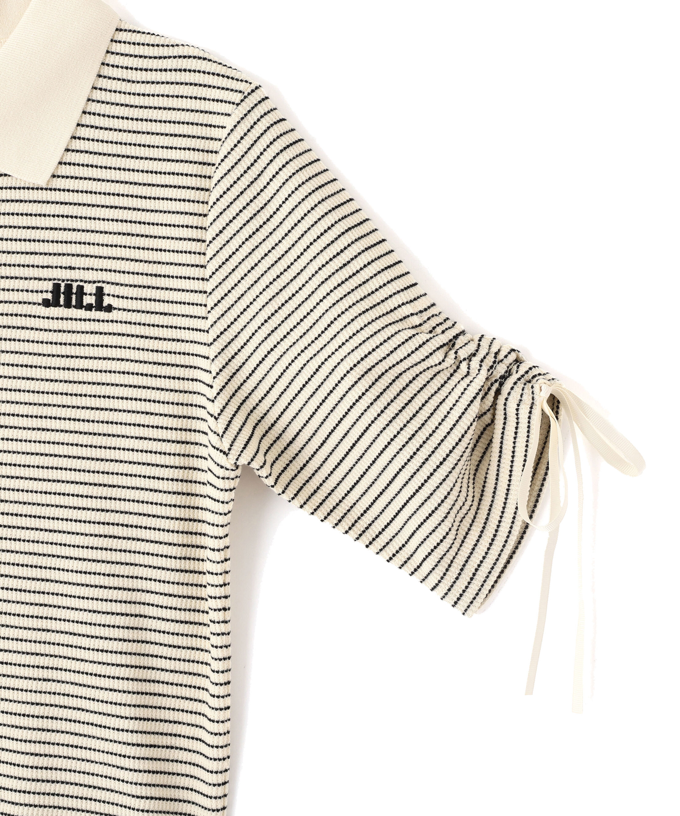  「ワッフルポロトップス」|Tシャツ・カットソー|