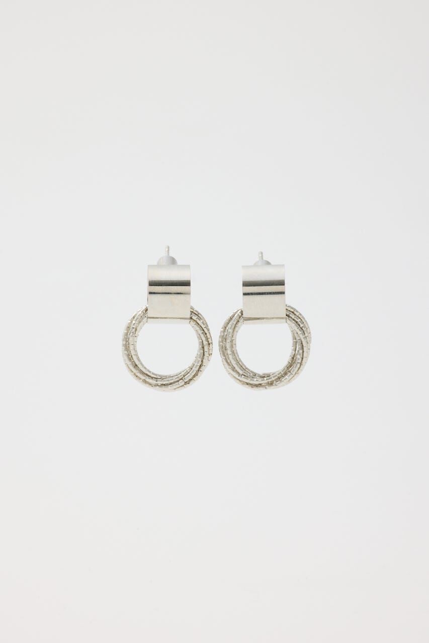 rienda「ファインループサークルピアス」|ピアス|SLV