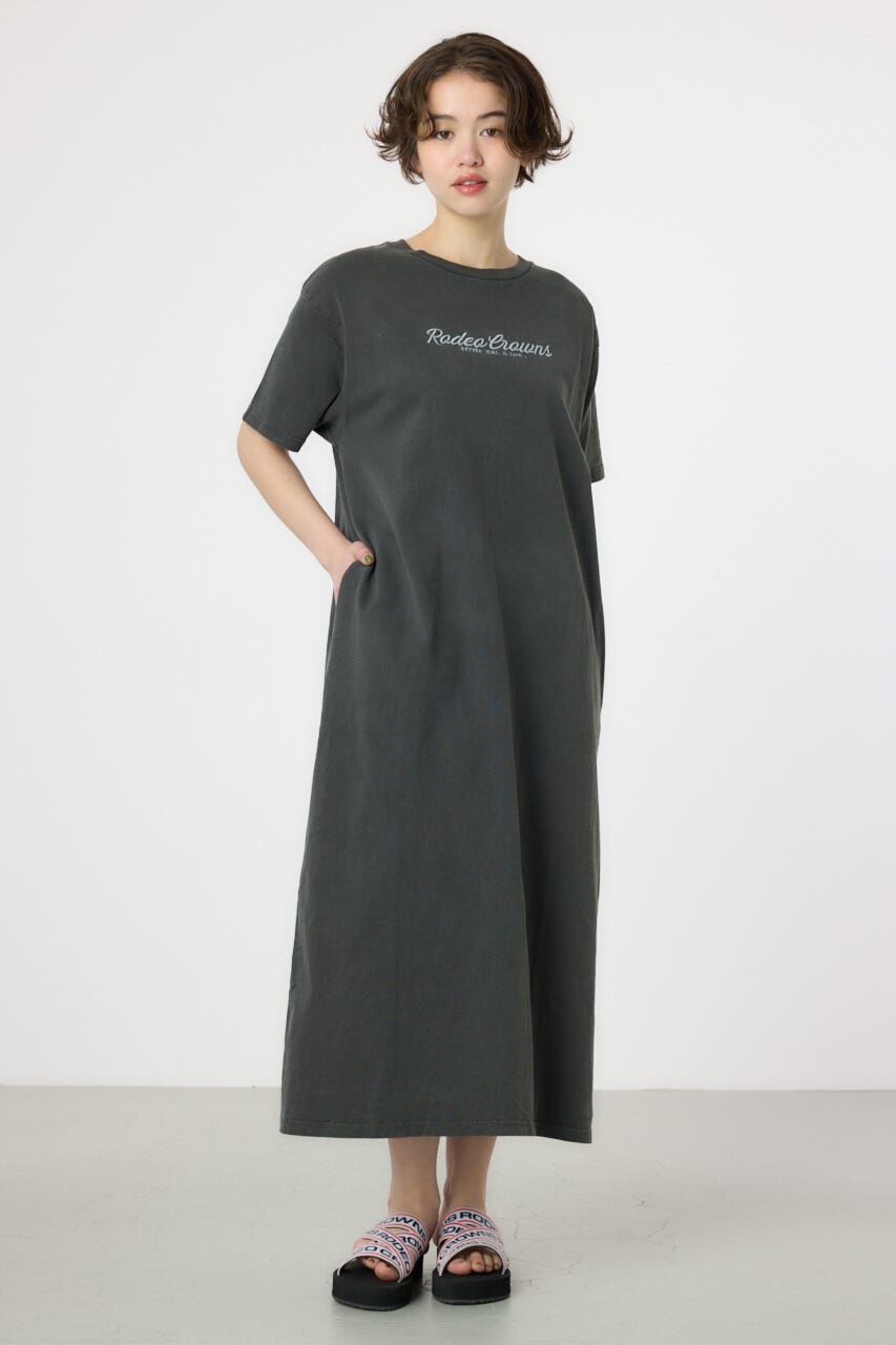RODEO CROWNS「加工EBL LOGOワンピース」|ワンピース|C.GRY