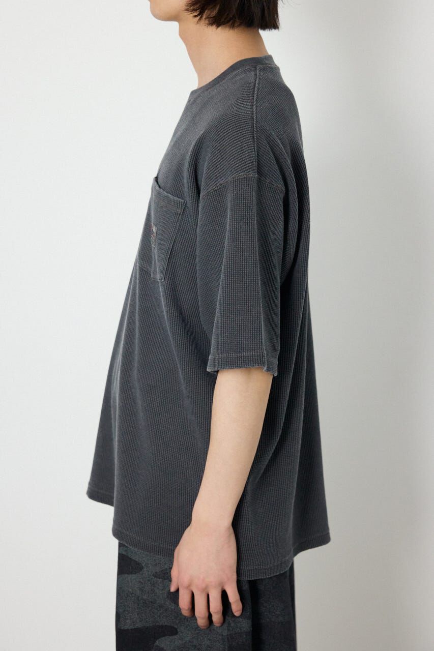 RODEO CROWNS「ピグメントワッフルTシャツ」|Tシャツ・カットソー|