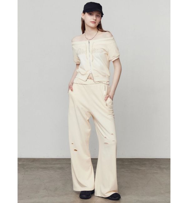 EMODA「パッチロゴジップスウェット」|スウェット・ジャージ|
