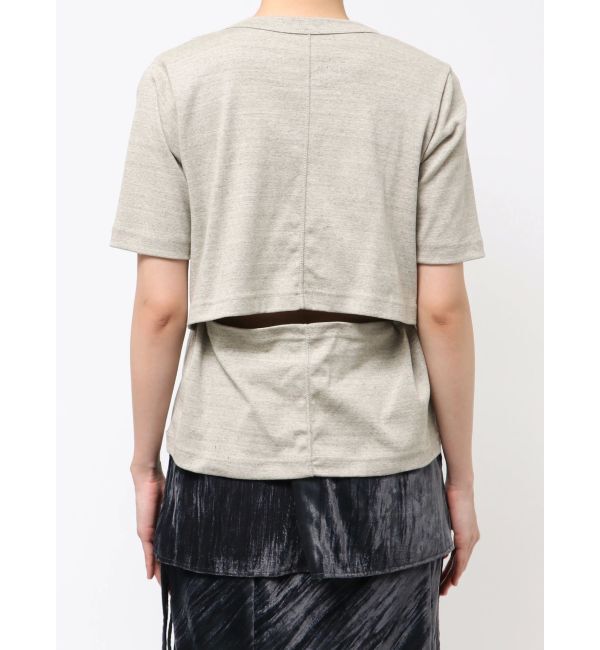 Ungrid「【Htage】バックオープンTee」|Tシャツ・カットソー|