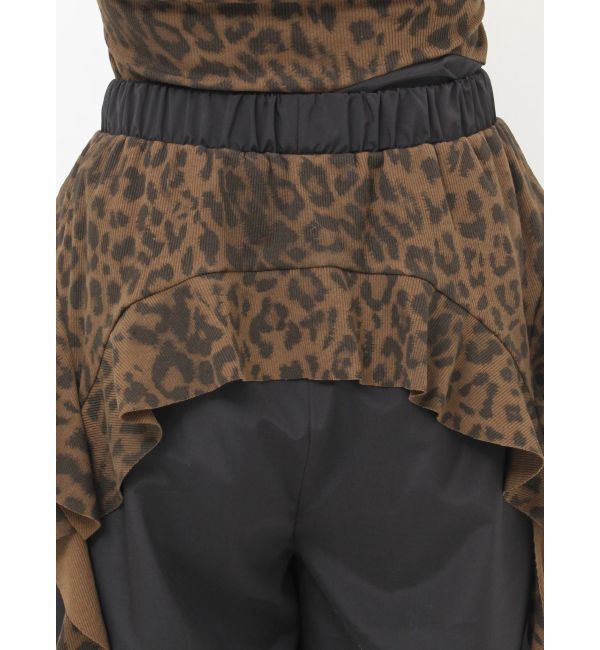 GYDA「LEOPARDウエストDRAPE EDGEパンツ」|その他|