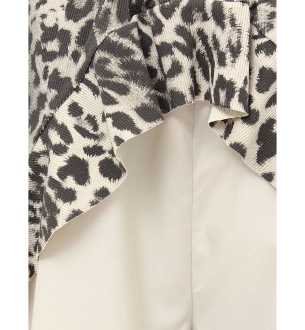 GYDA「LEOPARDウエストDRAPE EDGEパンツ」|その他|