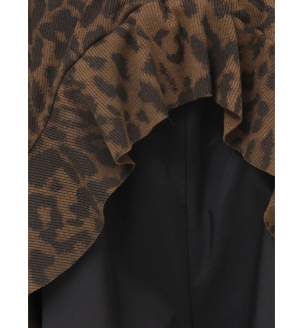 GYDA「LEOPARDウエストDRAPE EDGEパンツ」|その他|