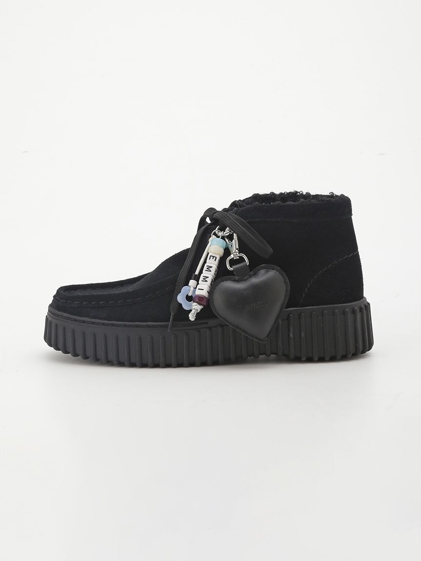 Clarks「【emmi meets Clarks】 Torhill Moss emmi customize exclusive model 16」|ショートブーツ|