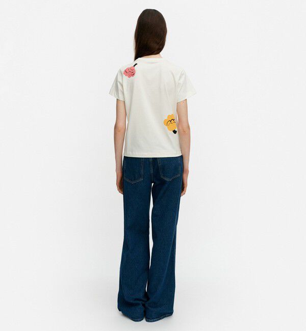 Marimekko「Tammone Kukasta kukkaan Tシャツ」|シャツ・ブラウス|