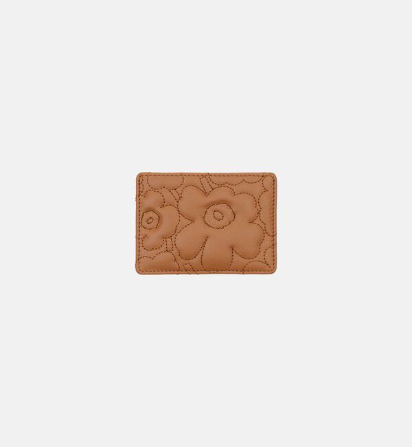 Marimekko「Card Holder Unikko」|その他|ブラウン
