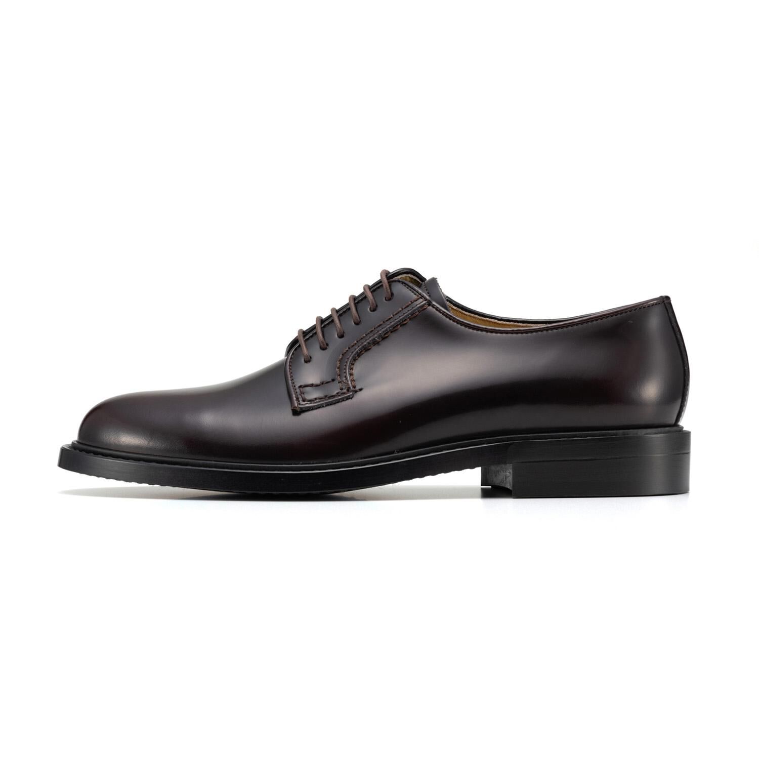 HARUTA「【HARUTA】PLAINTOE LACE-UP」|ビジネス・ドレスシューズ|ブラウン