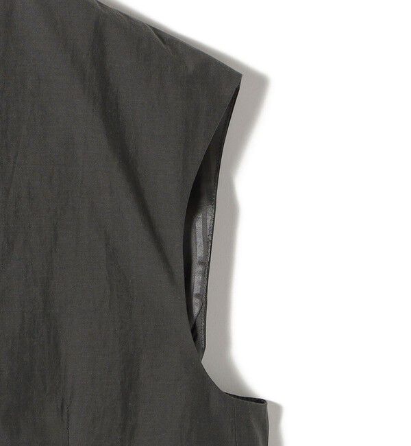 SHIPS for women「SHIPS Primary Navy Label:〈手洗い可能〉MANTECO ジレ」|ベスト・ジレ|