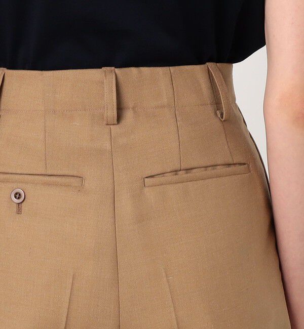 TOMORROWLAND BUYING WEAR「UNION LAUNCH ウール ワイドパンツ」|スラックス|