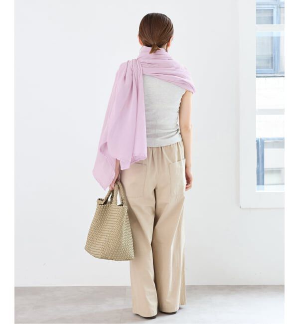 IENA「LES ATELIERS FRANCAIS DE CONFECTION Pareo/Stole ストール PE26JPPAREO」|ストール|