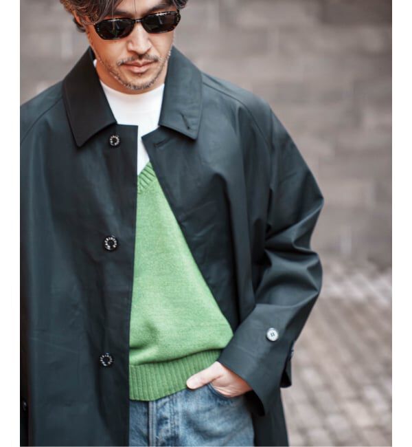 EDIFICE「MACKINTOSH(マッキントッシュ) 別注 NEW BALFIELD」|ステンカラーコート|