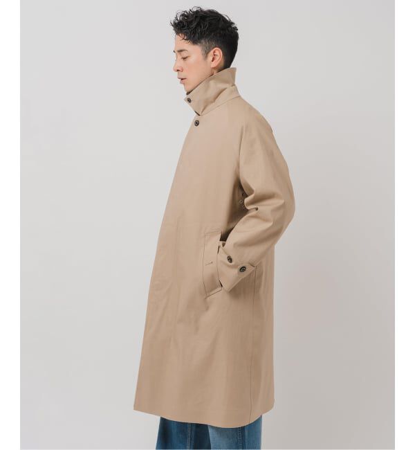 EDIFICE「MACKINTOSH(マッキントッシュ) 別注 NEW BALFIELD」|ステンカラーコート|