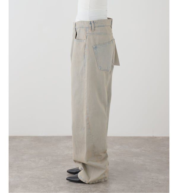 JOURNAL STANDARD「【COOR / クアー】 BACK SIDE BEIGE TINTED JEANS」|スラックス|