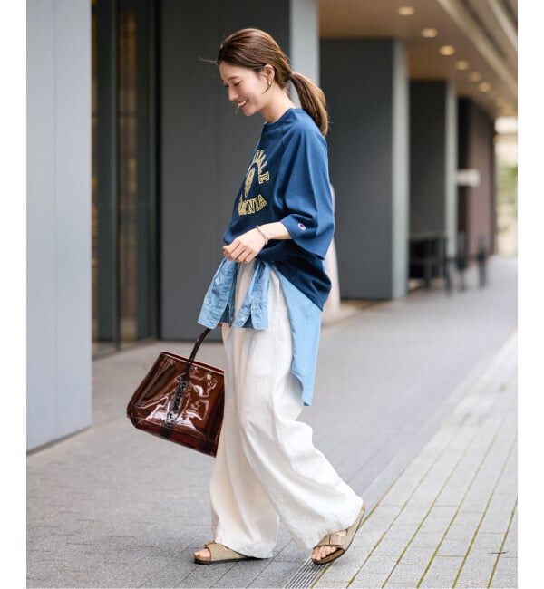 FRAMeWORK「NEWBOOK GARDEN SIDE M」|トートバッグ|