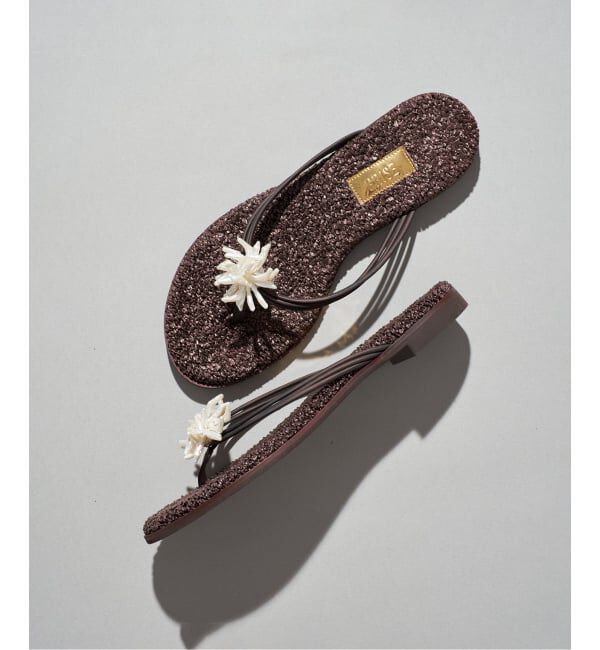 GRISE「《WEB+一部店舗限定》GRISE SEA MOTIF トングサンダル」|サンダル|