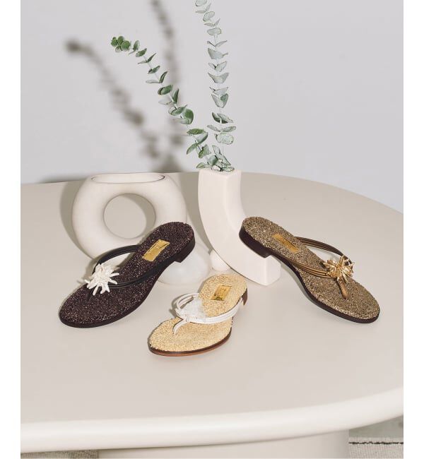 GRISE「《WEB+一部店舗限定》GRISE SEA MOTIF トングサンダル」|サンダル|
