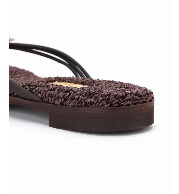 GRISE「《WEB+一部店舗限定》GRISE SEA MOTIF トングサンダル」|サンダル|