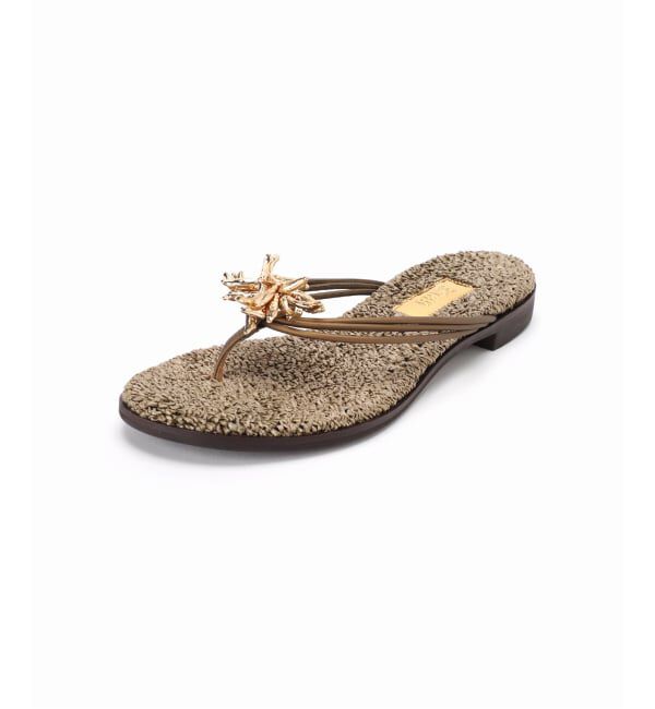 GRISE「《WEB+一部店舗限定》GRISE SEA MOTIF トングサンダル」|サンダル|