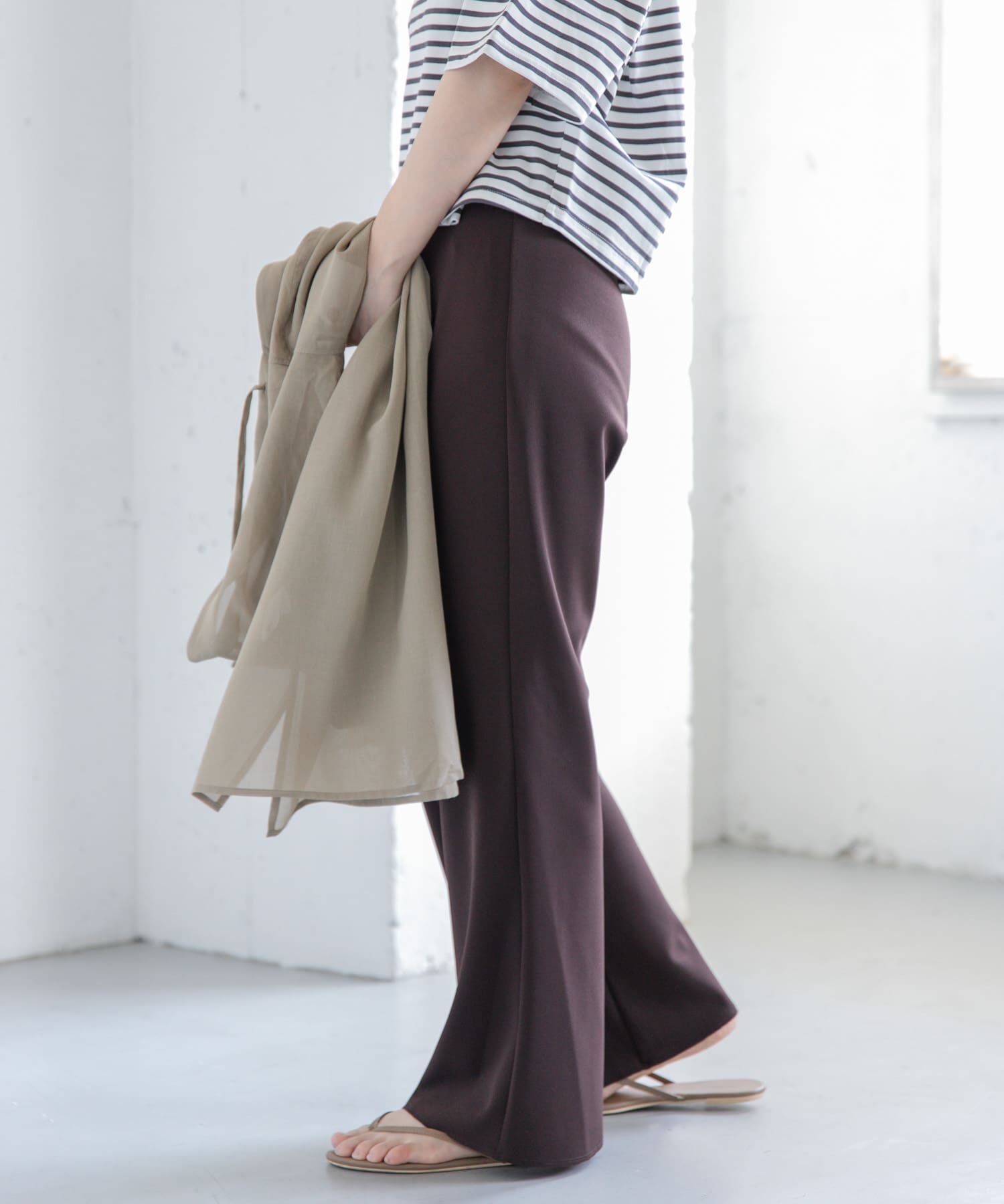 URBAN RESEARCH DOORS「FORK&SPOON　ハイツイストフレアパンツ」|その他|