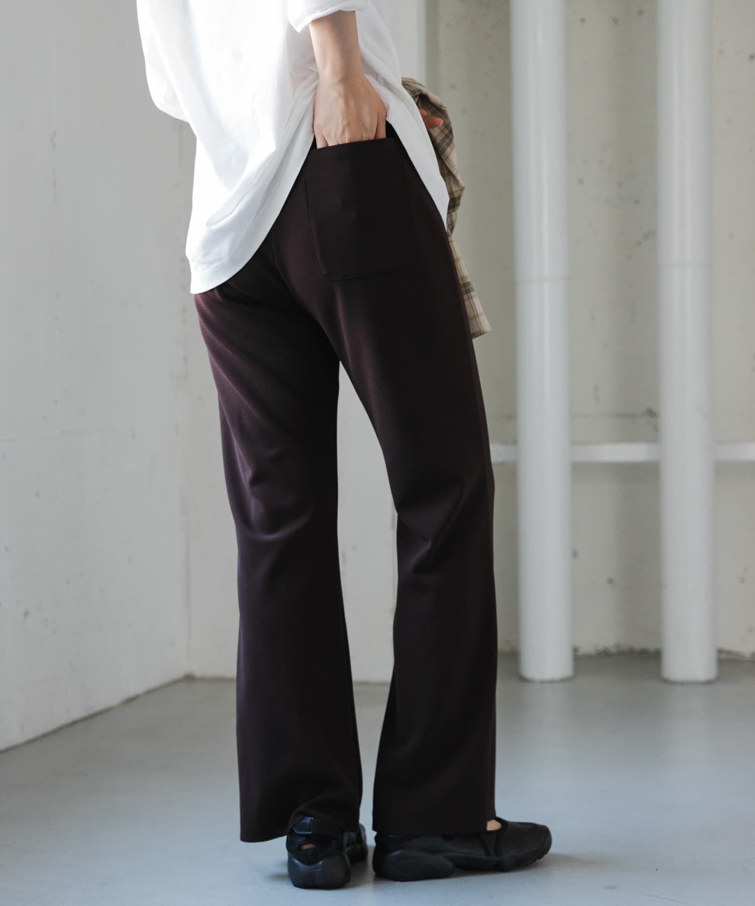 URBAN RESEARCH DOORS「FORK&SPOON　ハイツイストフレアパンツ」|その他|