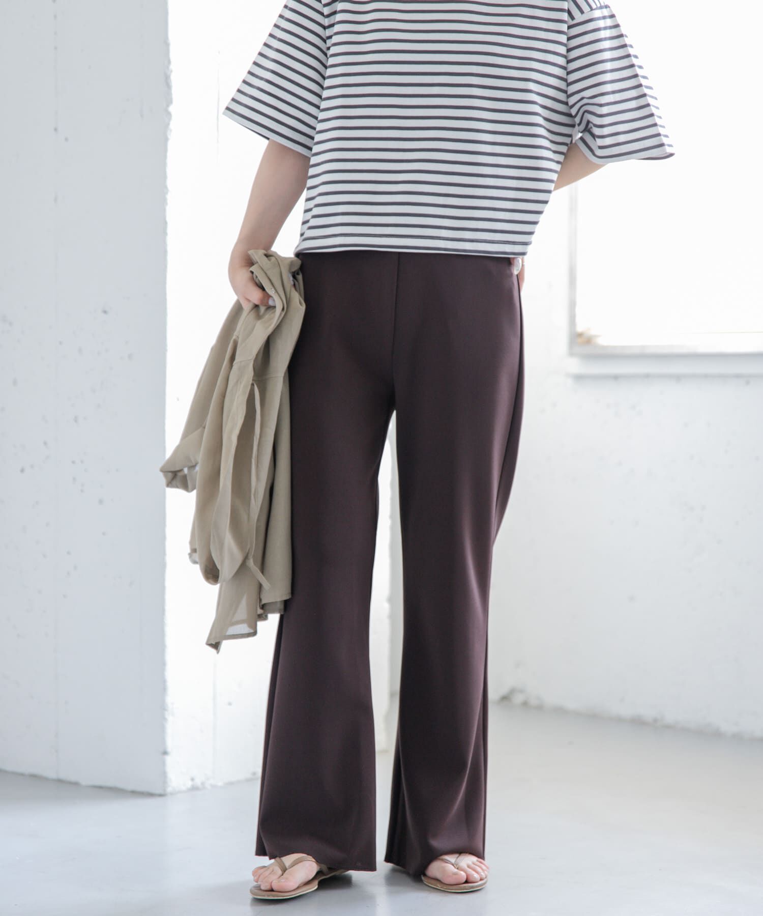 URBAN RESEARCH DOORS「FORK&SPOON　ハイツイストフレアパンツ」|その他|