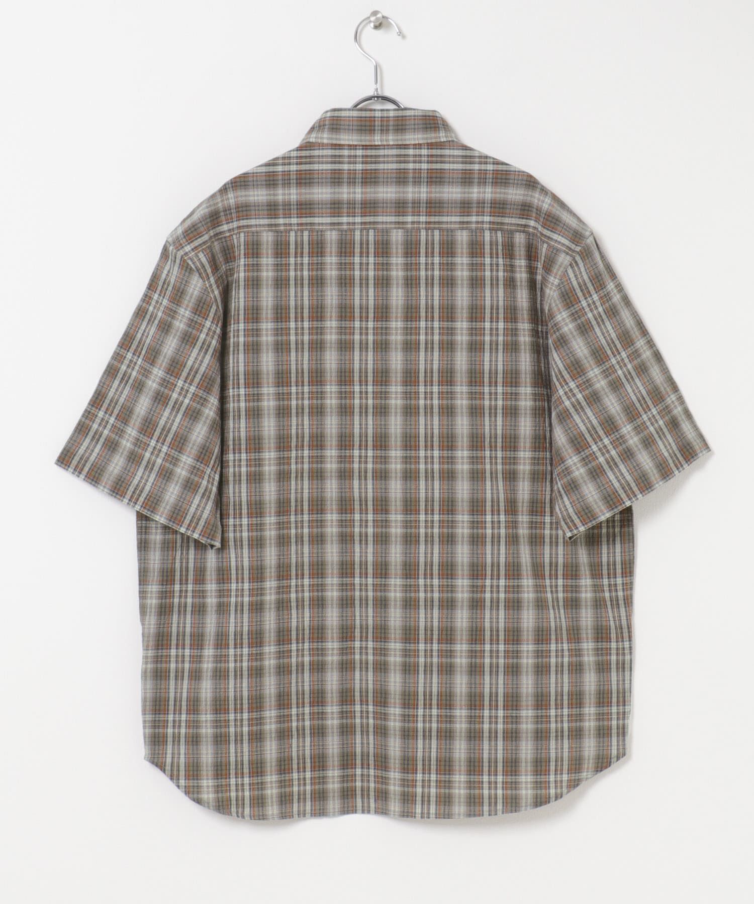 Sonny Label 「ワッシャーチェックショートスリーブシャツ」|シャツ・ブラウス|