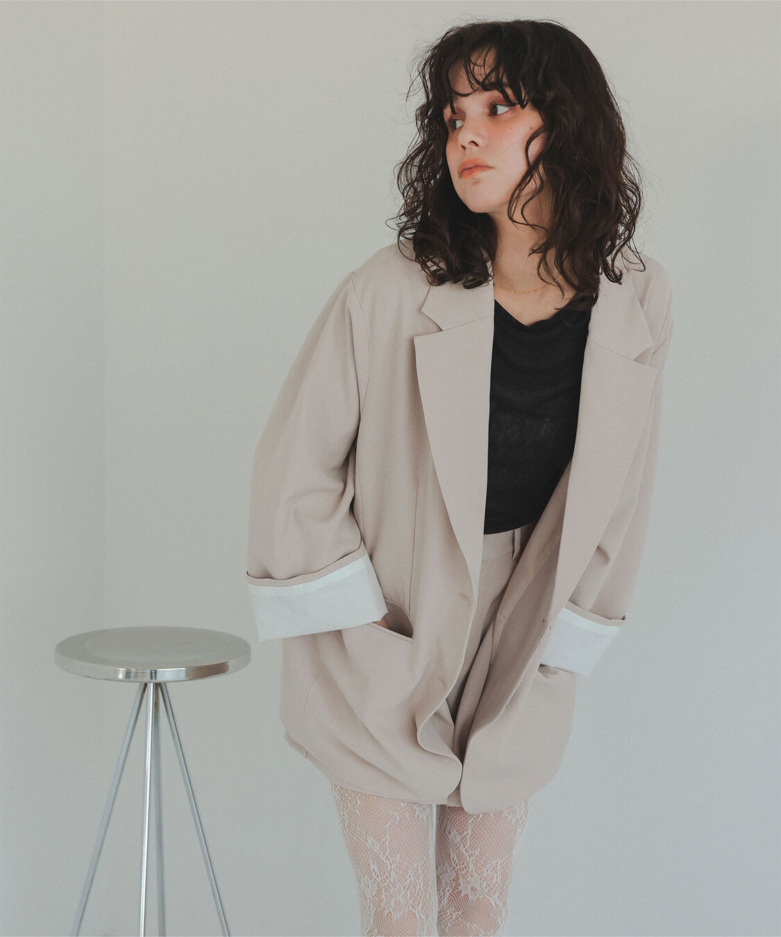 titivate「シアーカットソーロングスリーブトップス」|Tシャツ・カットソー|
