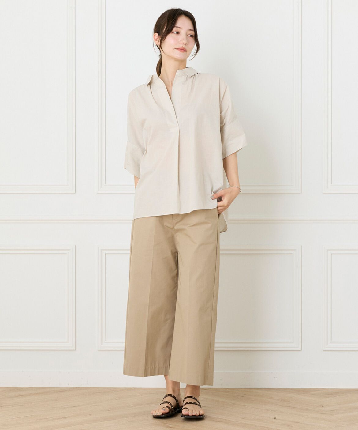DAY by DAY it&rsquo;s international「オーバーサイズスキッパーシャツ」|シャツ・ブラウス|