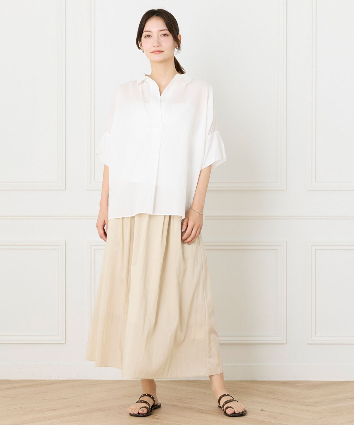DAY by DAY it&rsquo;s international「オーバーサイズスキッパーシャツ」|シャツ・ブラウス|