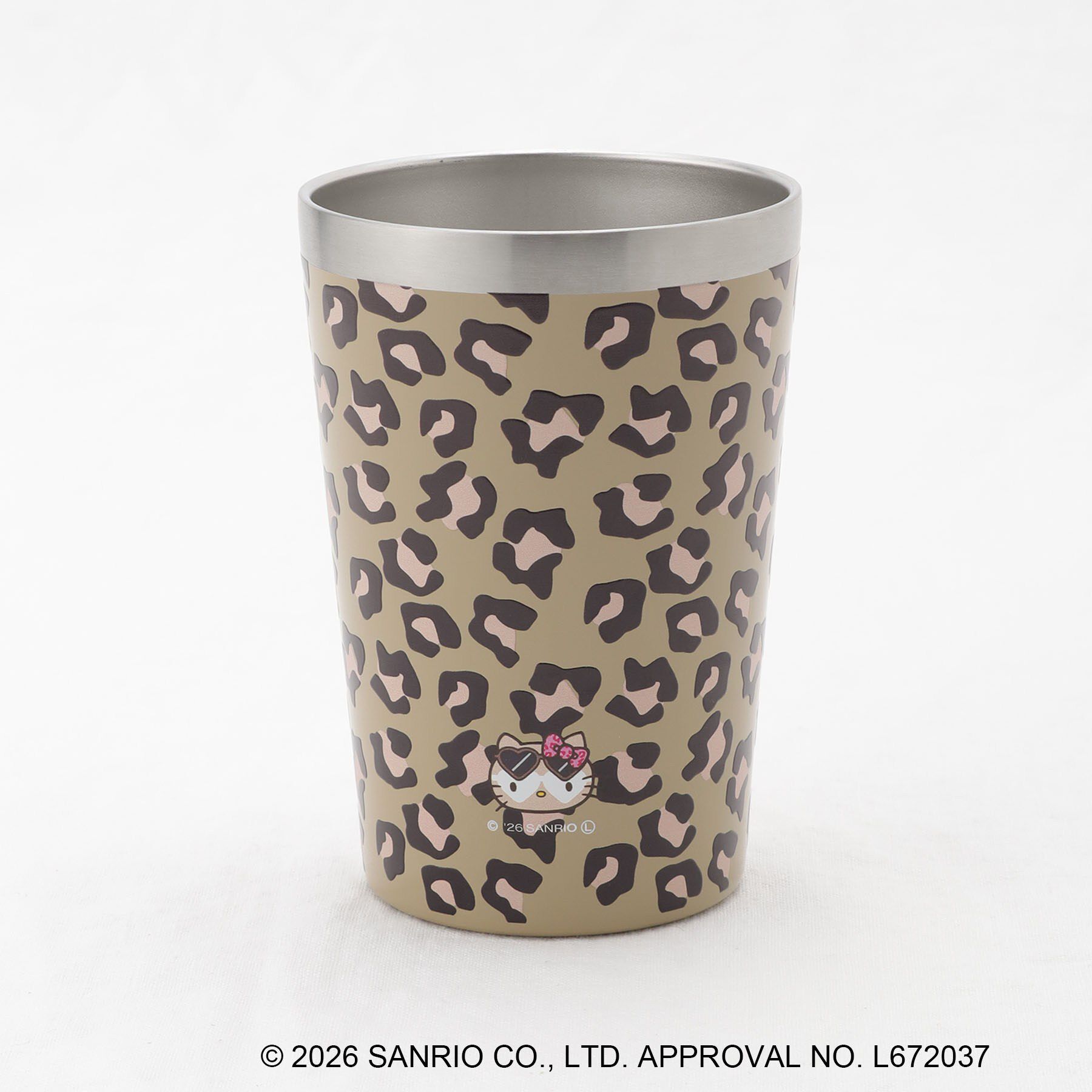212 KITCHEN STORE「日焼けハローキティ ステンレスタンブラー LEOPARD BR」|その他|
