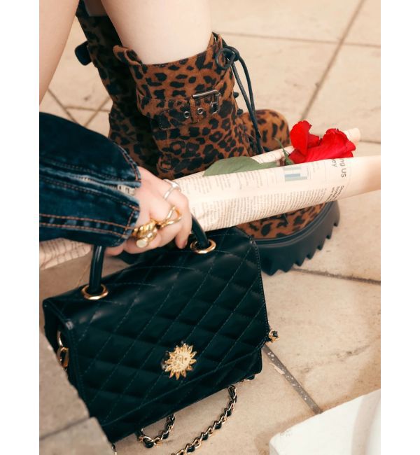 EVRIS「SUNNY MOTIF キルティングショルダーBAG」|ショルダー・メッセンジャー|