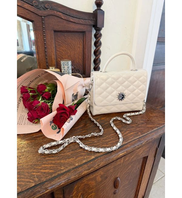 EVRIS「SUNNY MOTIF キルティングショルダーBAG」|ショルダー・メッセンジャー|