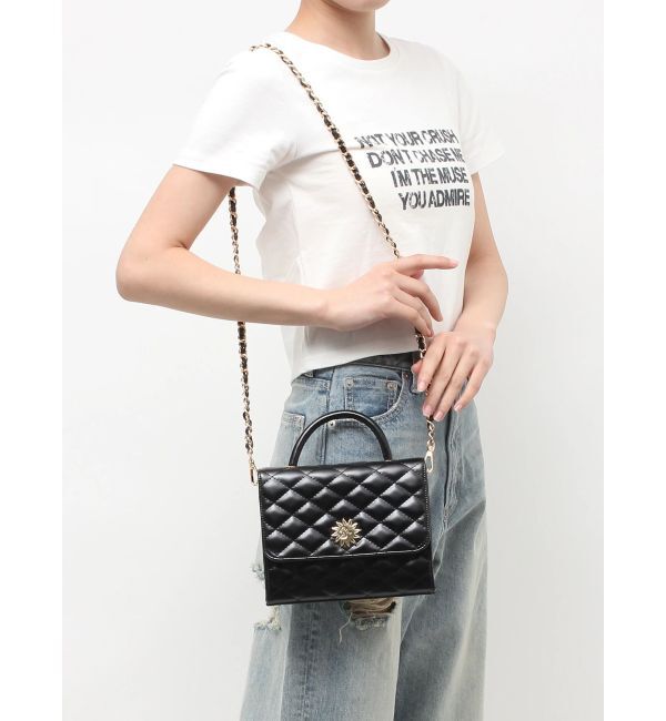 EVRIS「SUNNY MOTIF キルティングショルダーBAG」|ショルダー・メッセンジャー|