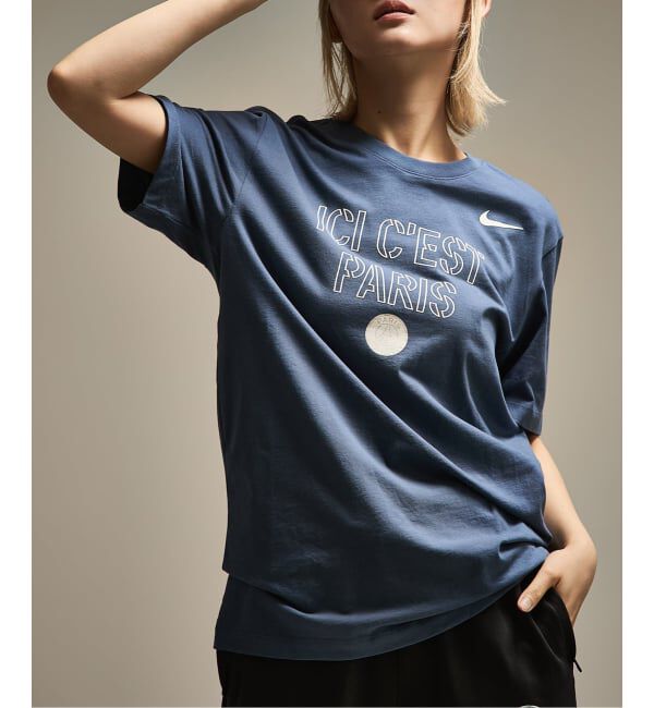 Paris Saint-Germain「【NIKE / ナイキ】PSG M NK PRIDE TEE」|Tシャツ・カットソー|ネイビー