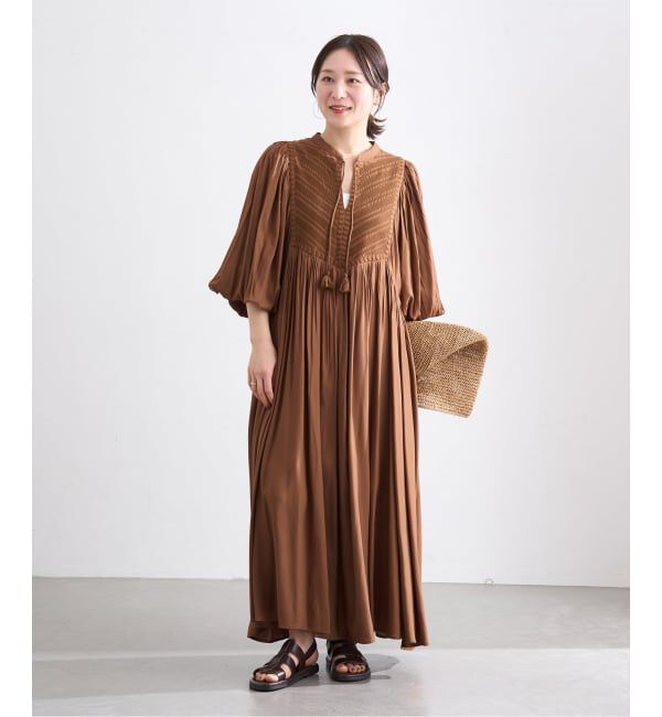 JOURNAL STANDARD「インディアクロスエンブロイダリーワンピース」|ワンピース|