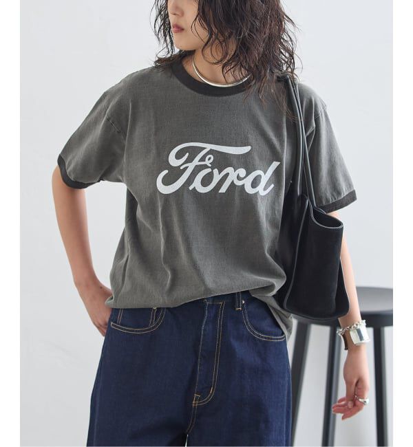 journal standard L'essage「《追加》【Ford】ロゴピグメントTシャツ」|Tシャツ・カットソー|