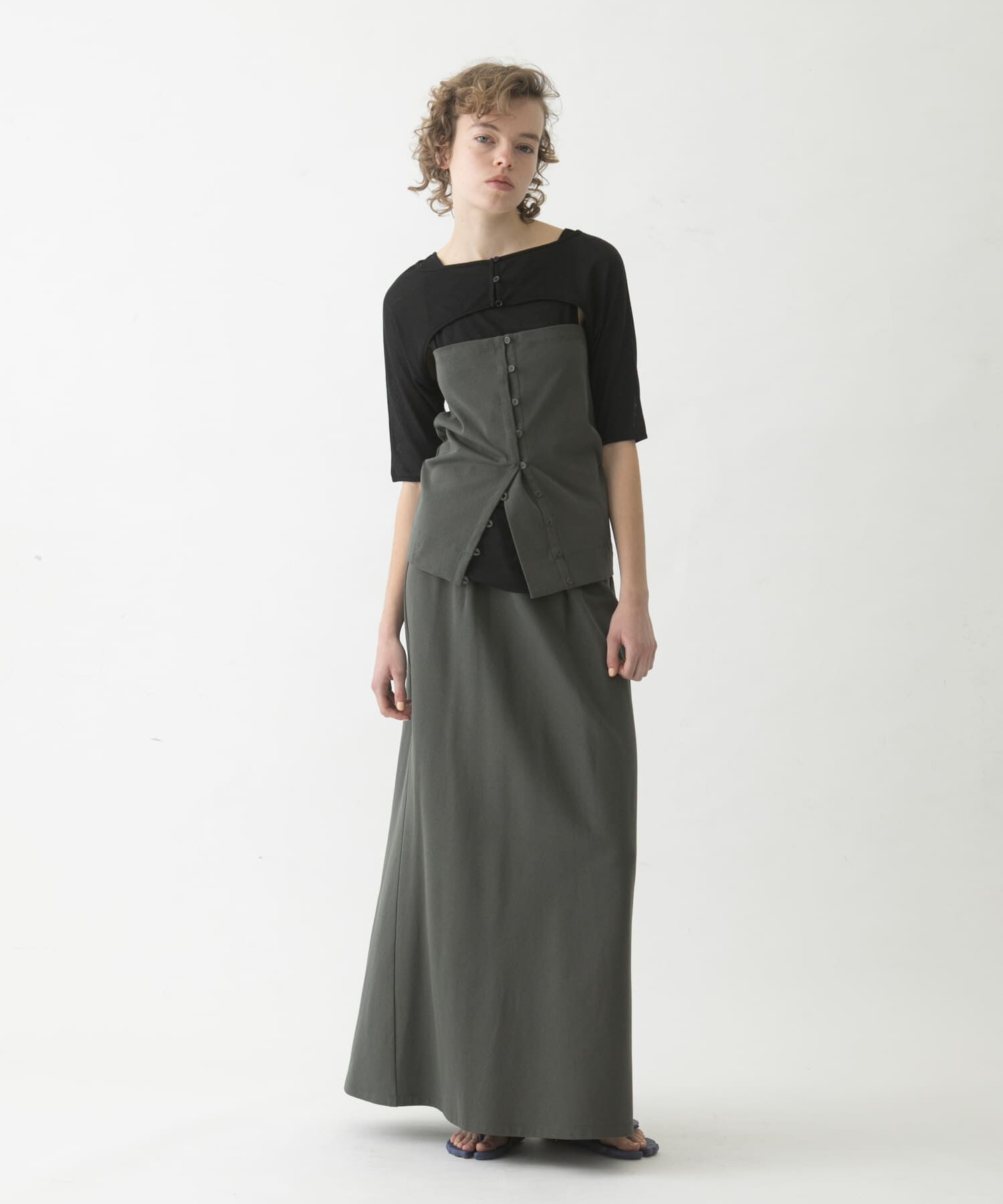 LAATO「mix layered tee」|Tシャツ・カットソー|
