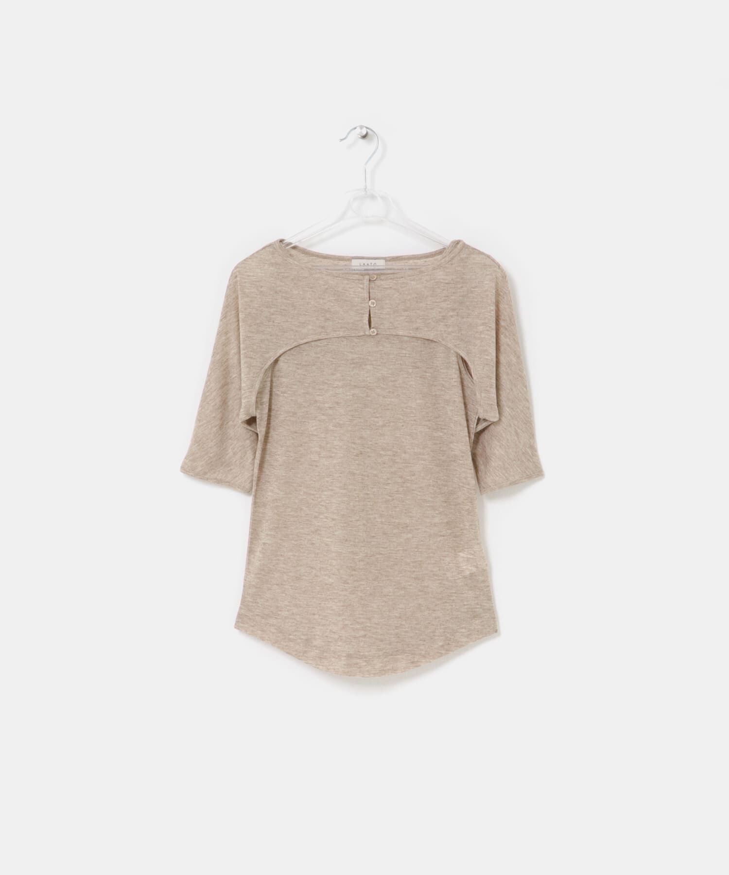 LAATO「mix layered tee」|Tシャツ・カットソー|