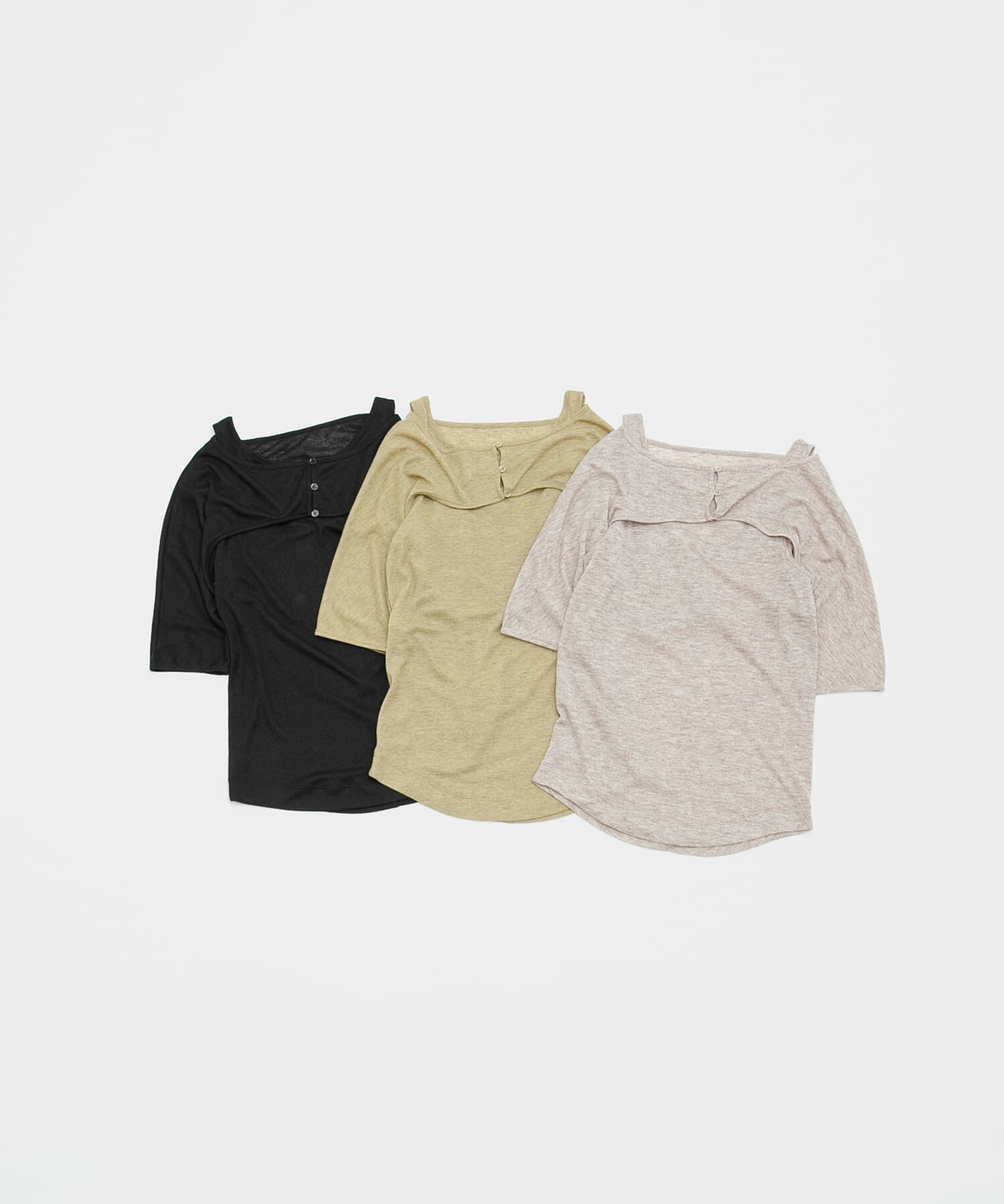 LAATO「mix layered tee」|Tシャツ・カットソー|