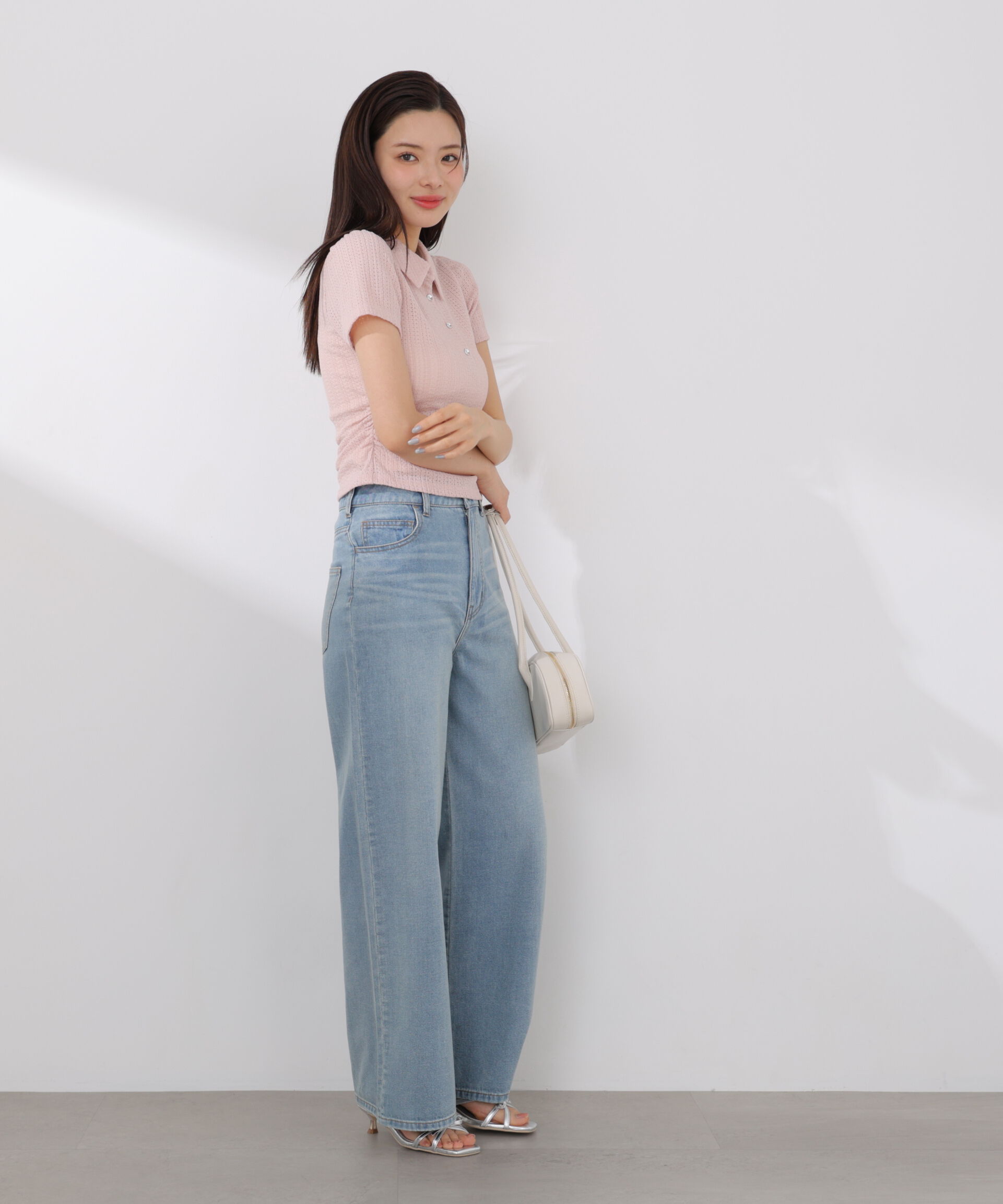 PROPORTION BODY DRESSING「〈EDIT COLOGNE〉レーススキッパートップス」|Tシャツ・カットソー|