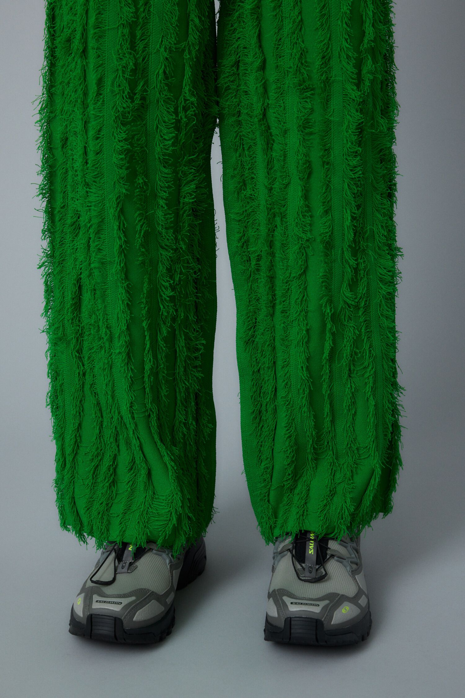 HeRIN.CYE「Fringe wide knit pants」|その他|