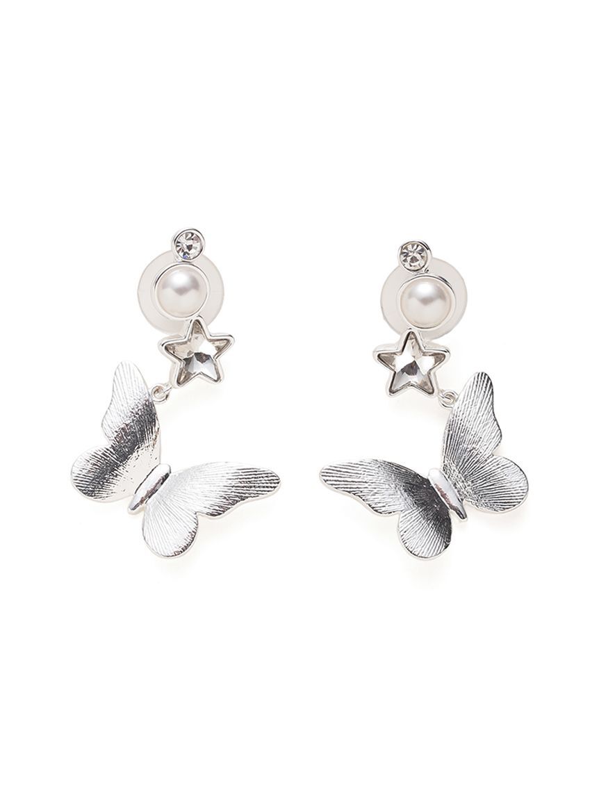LILY BROWN「【LILY BROWN&times;ANNA SUI】バタフライスターピアス」|ピアス|