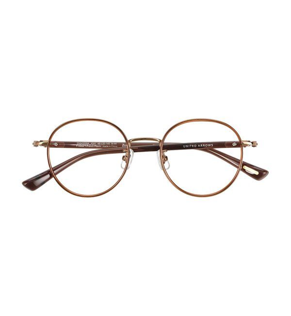  「Zoff|UNITED ARROWS|ボストン型 メガネ｜ユナイテッドアローズ レンズ交換券付」|メガネ|